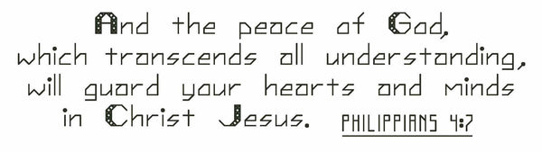 Philippians 4:7 - Digital Download Bible Verse