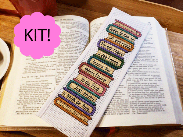 I'd Like to Read - Cross Stitch Kit