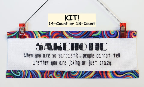 Sarchotic - Custom Trim Cross Stitch Kit