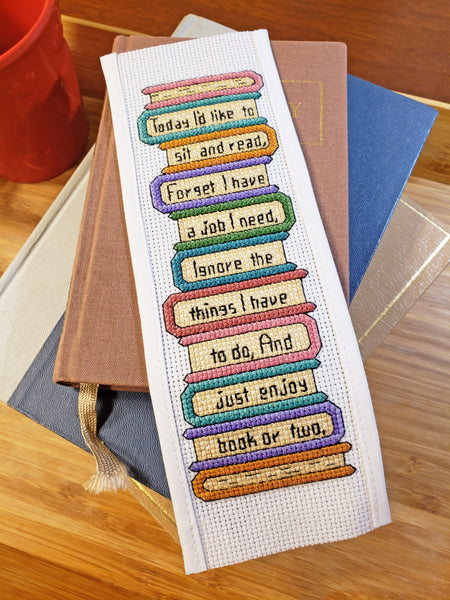 I'd Like to Read - Cross Stitch Kit