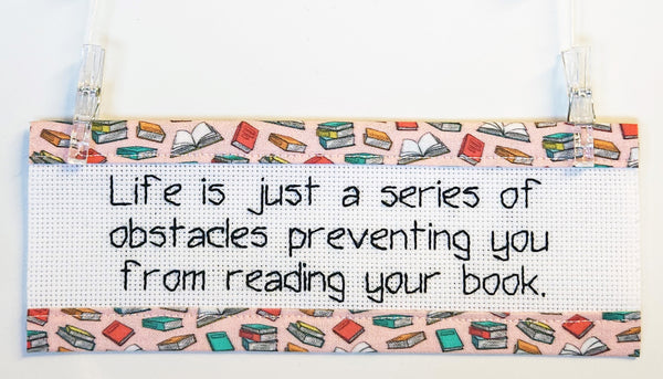 Obstacles - Custom Trim Cross Stitch Kit