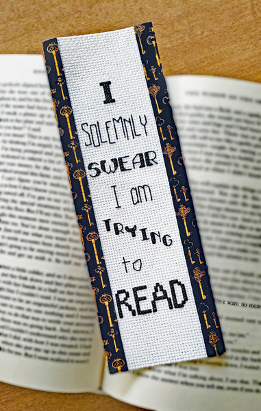 Solemnly Swear - Custom Trim Cross Stitch Kit