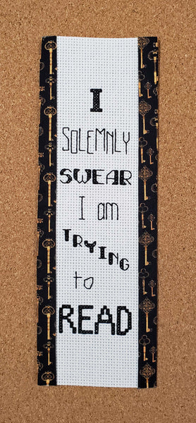 Solemnly Swear - Custom Trim Cross Stitch Kit