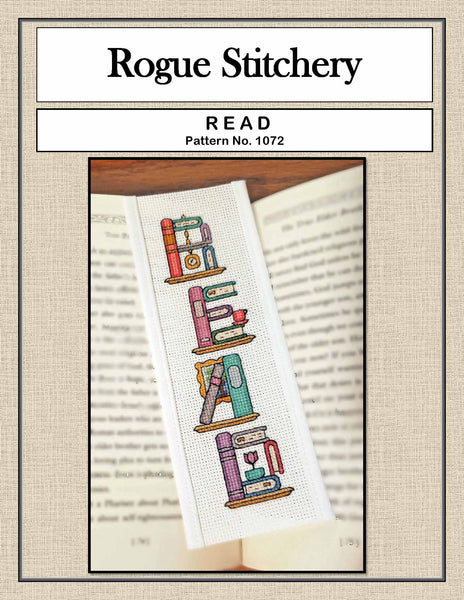 R E A D - Cross Stitch Pattern