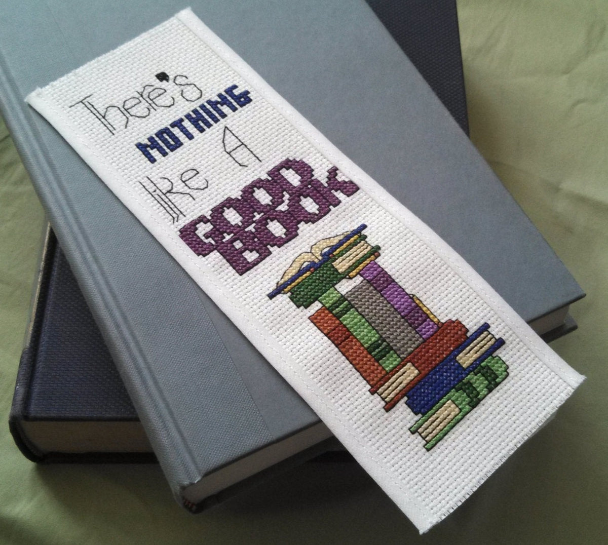 Funny Book Lover Cross Stitch Patter It's Not Hoarding If It's
