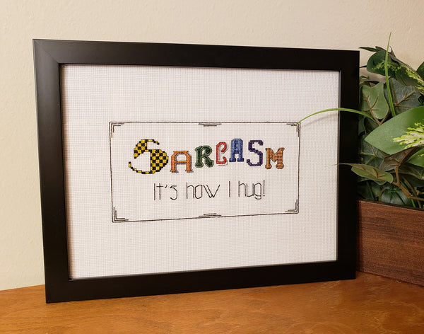 Sarcasm - Cross Stitch Pattern