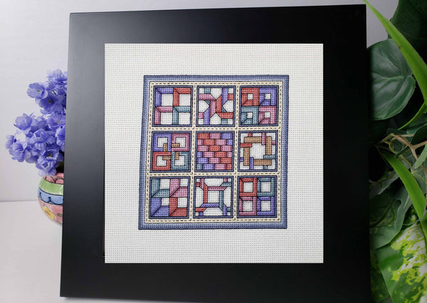 Cubicle / Quilt Blocks 12 - Cross Stitch Kit