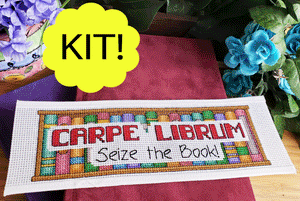 Carpe Librum - Cross Stitch Kit