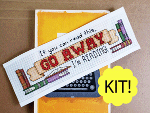 Go Away - Cross Stitch Kit