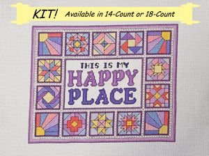 Happy Place / Quilt Blocks - Cross Stitch Kit