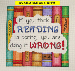 Reading - Cross Stitch Kit