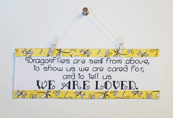 Dragonflies - Custom Trim Cross Stitch Kit