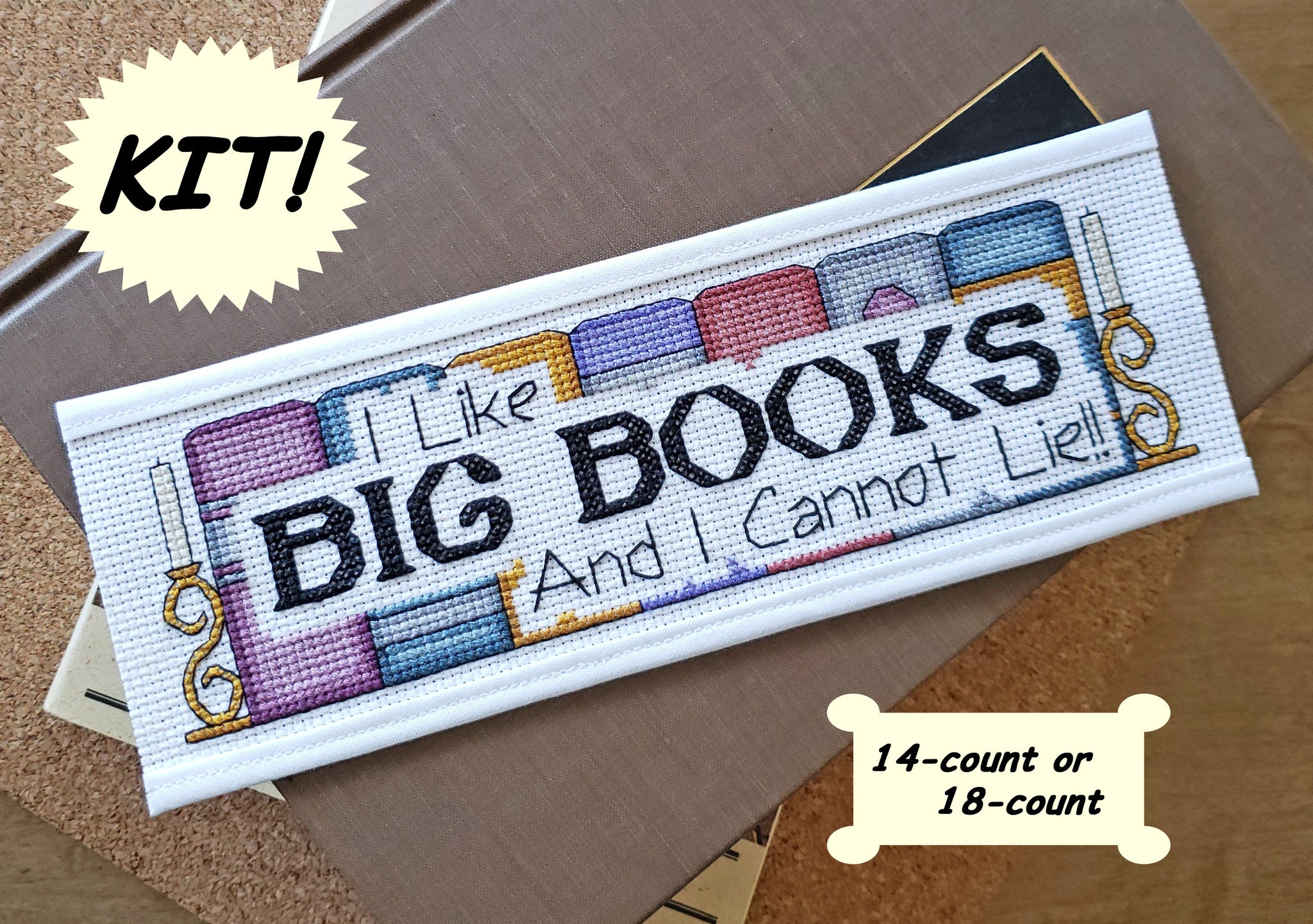 Big Books - Cross Stitch Kit