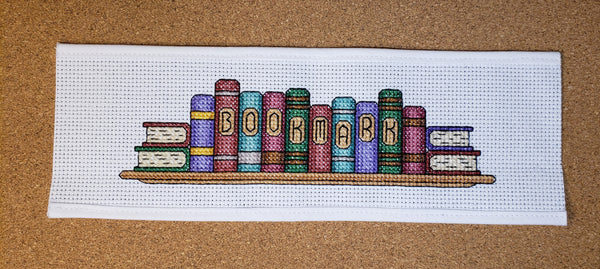 Row of Books - Cross Stitch Kit