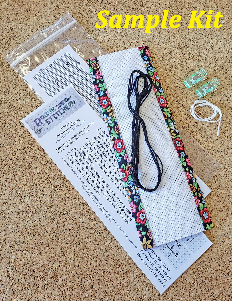 Functional Adult - Custom Trim Cross Stitch Kit – Rogue Stitchery, LLC