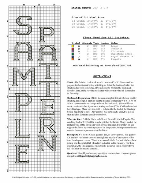Sativa & Indica - Cross Stitch Pattern