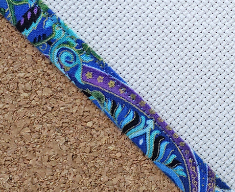 Blue & Purple Ribbons - Custom Trim