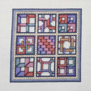 Cubicle / Quilt Blocks 12 - Cross Stitch Pattern