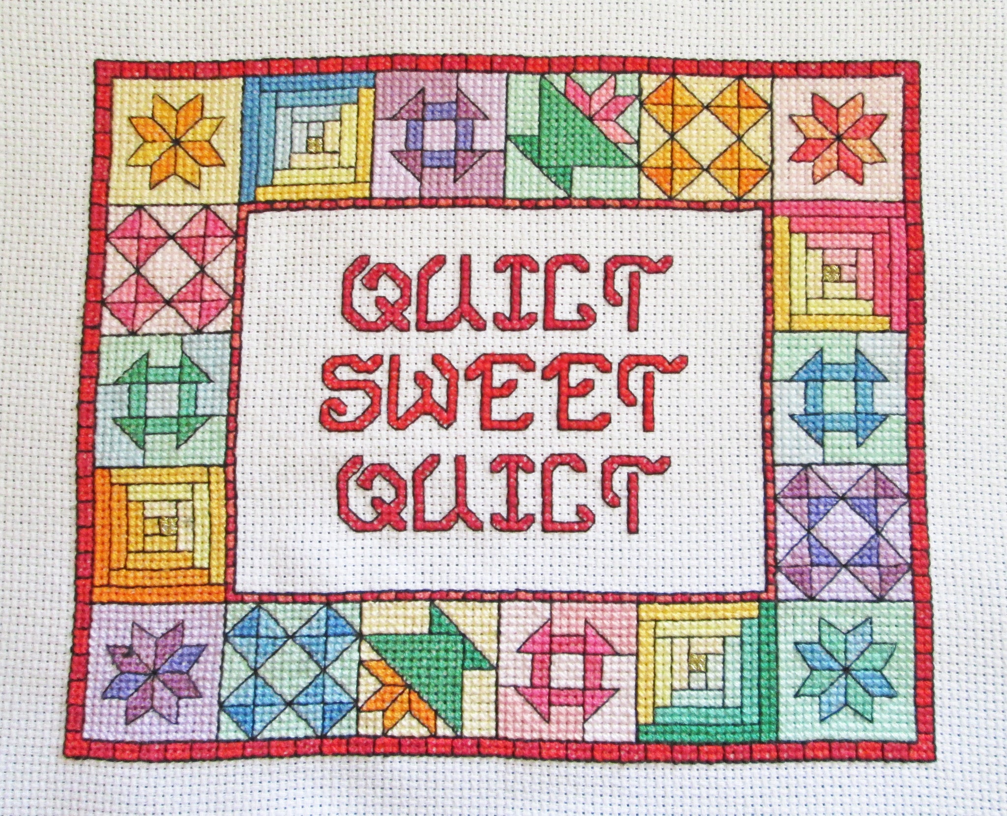 Quilt Sweet Quilt - Cross Stitch Pattern