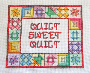 Quilt Sweet Quilt - Cross Stitch Pattern