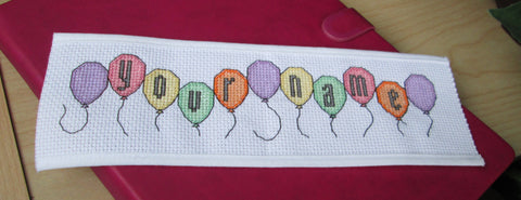 Balloons - Cross Stitch Pattern