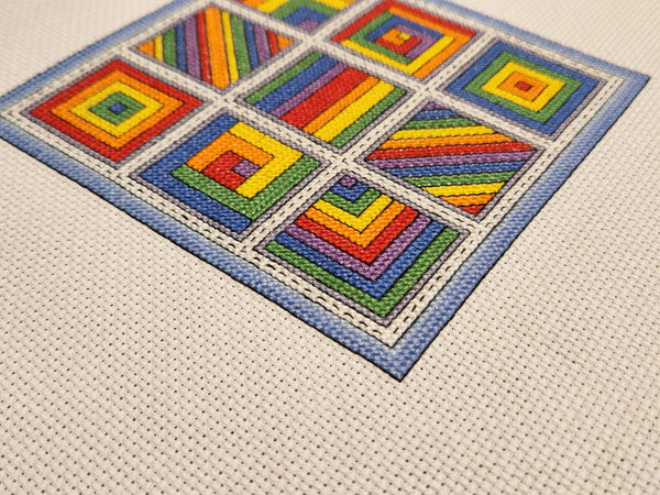 Rainblocks / Quilt Blocks 15 - Cross Stitch Pattern