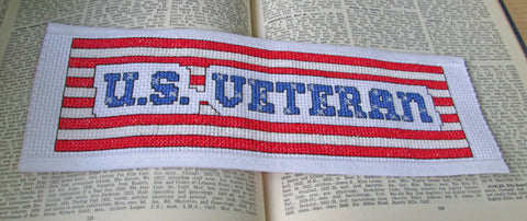 U.S. Veteran - Cross Stitch Pattern