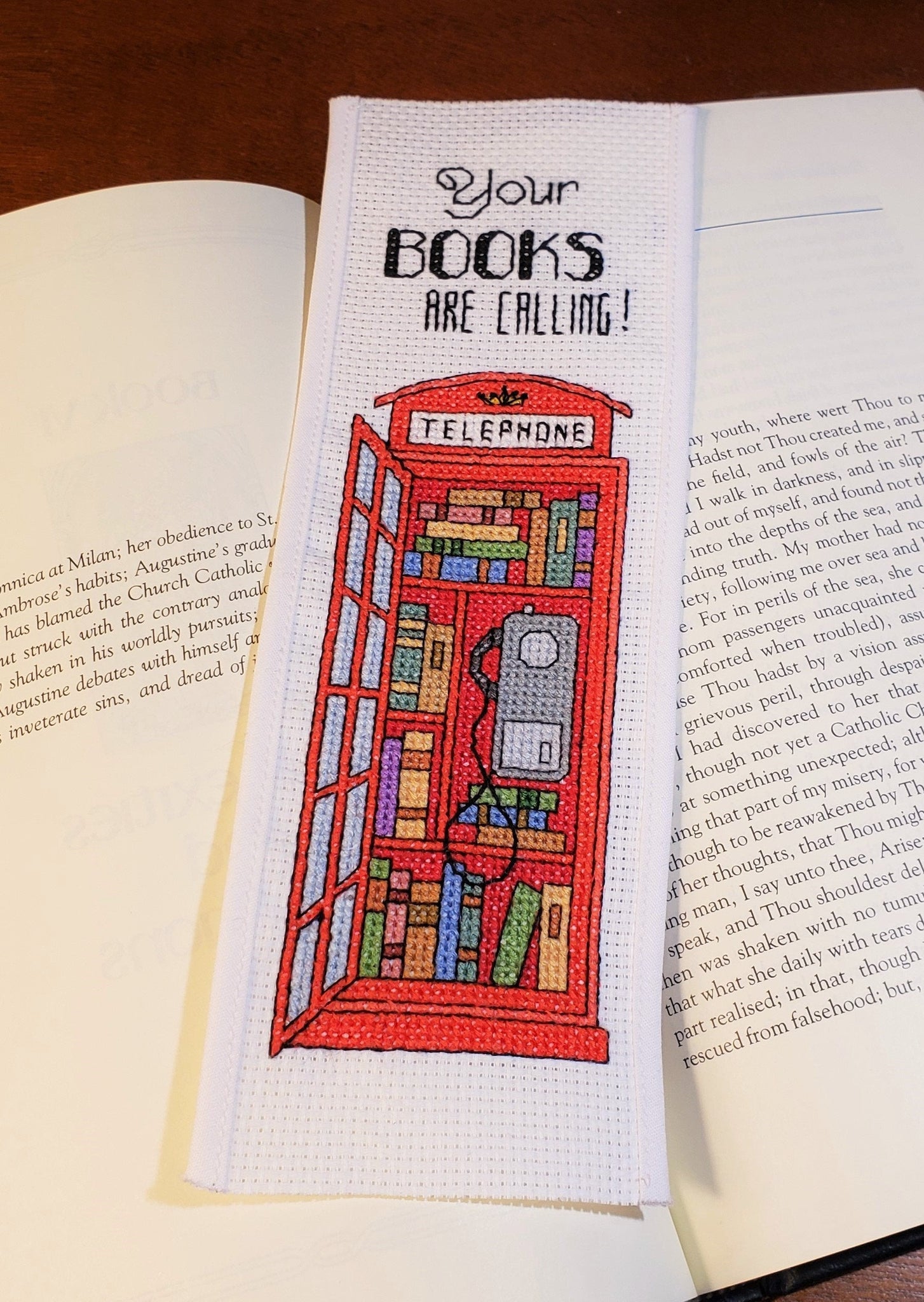 Your Books Are Calling - Cross Stitch Pattern
