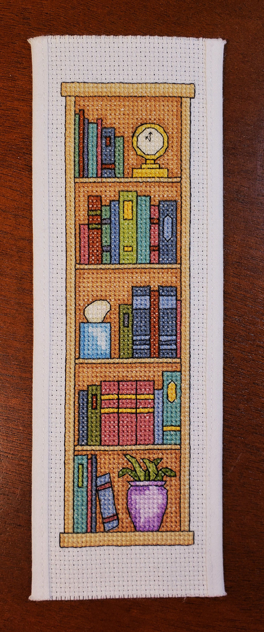 Cross Stitch Bookmark Pattern I'd Like to Read Book Stack of Books  Printable Pattern Digital Pattern Bookworm Book Lover 