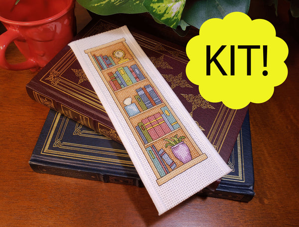Bookcase - Cross Stitch Kit