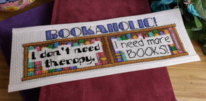 Bookaholic - Cross Stitch Pattern