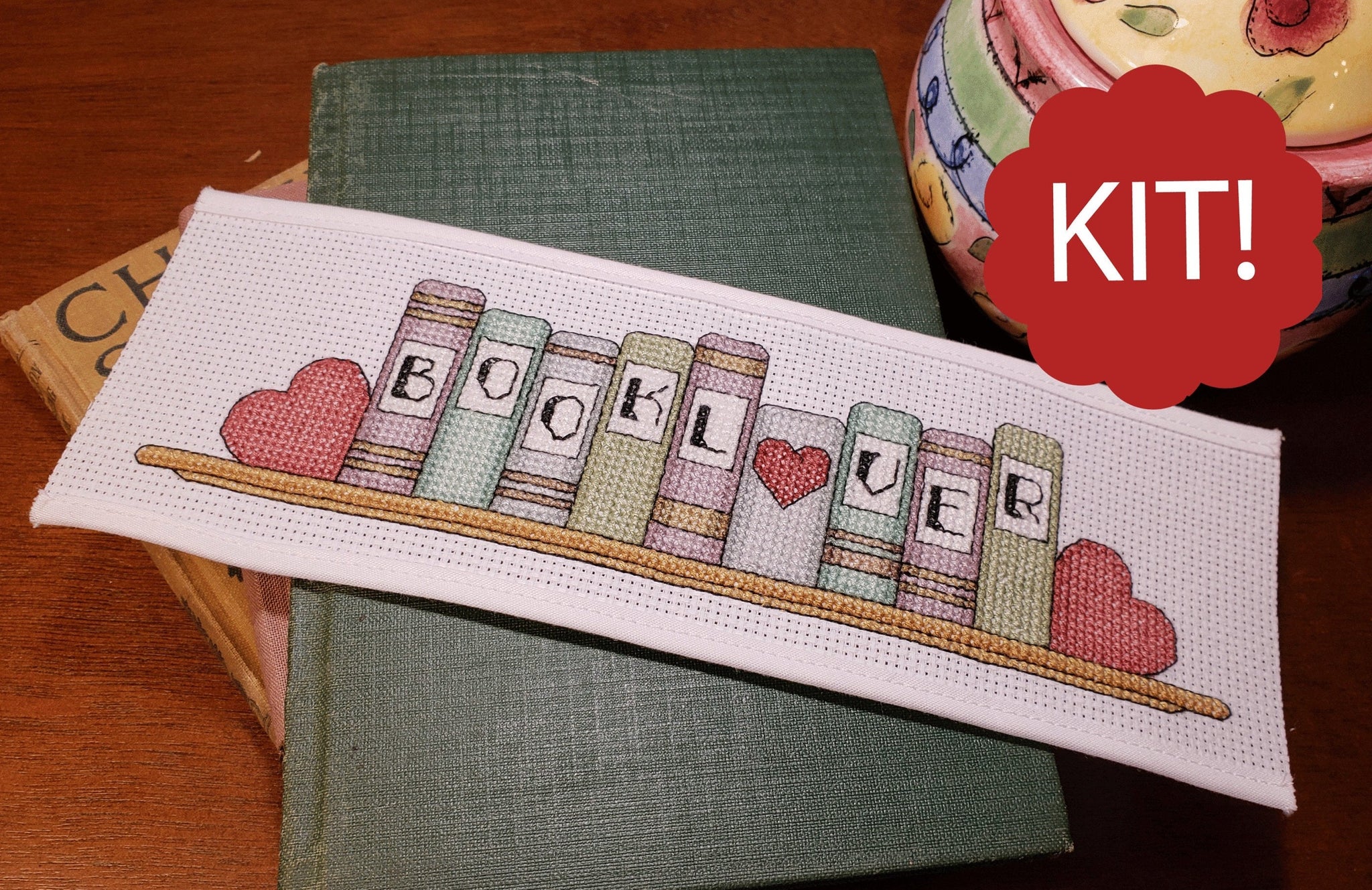 Cross Stitch Bookmark Kit Read A F-cking Book Modern Mature Cross Stitch  Funny Gift Idea for Book Lovers Literary Gift 
