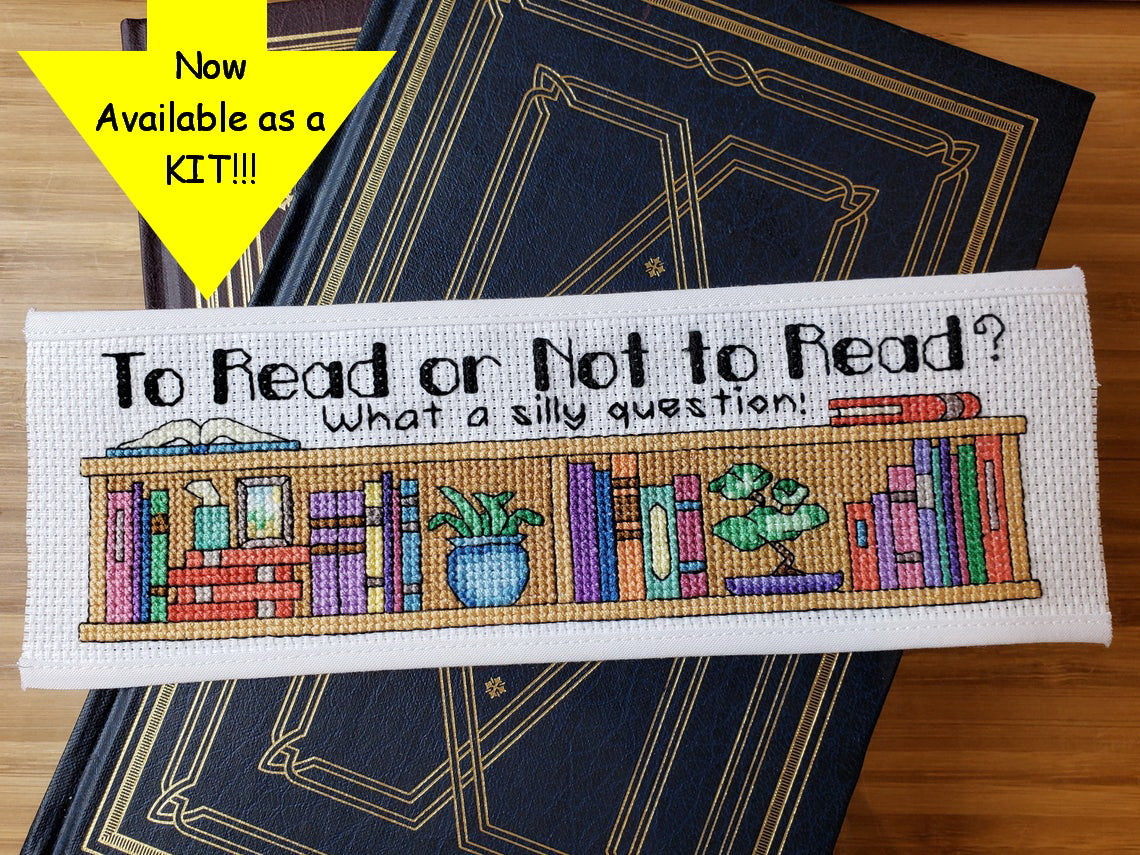 To Read or Not to Read - Cross Stitch Kit